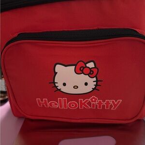 Hello Kitty Red and White Bag